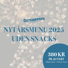 Indlæs billede til gallerivisning Nytårsmenu 31. dec. 2025
