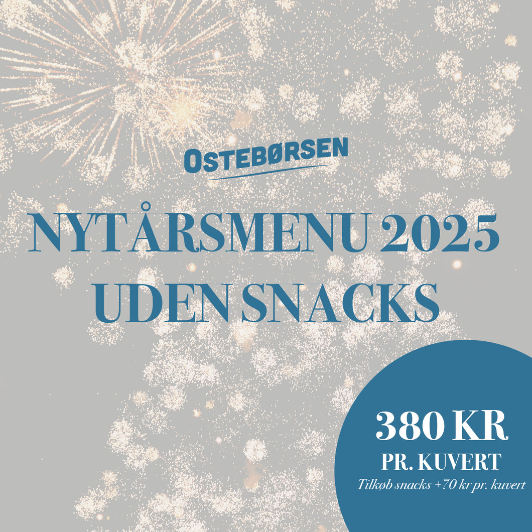 Nytårsmenu 31. dec. 2025