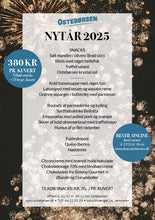 Indlæs billede til gallerivisning Nytårsmenu 31. dec. 2025

